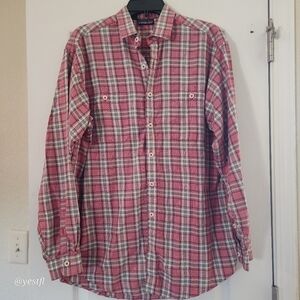 Vintage men's Patagonia long sleeve shirt M